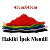 Hakiki ipek Mendil 45cm