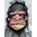 Maskeler - Latex Ağzında Muz Maymun Maske