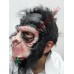 Maskeler - Ağzında Çiçek Maymun Maske